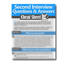 what to bring to a second interview